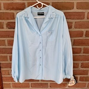 Vintage dressy blouse. Made in USA